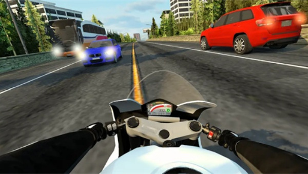 摩托车手公路赛