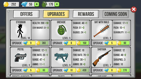 火柴人僵尸射击正版4