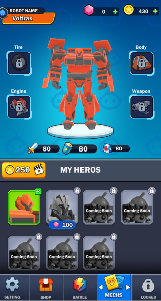 冲撞机甲赛车狂飙