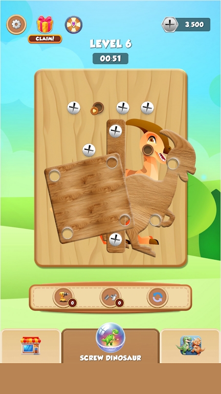 恐龙救援螺丝谜题3