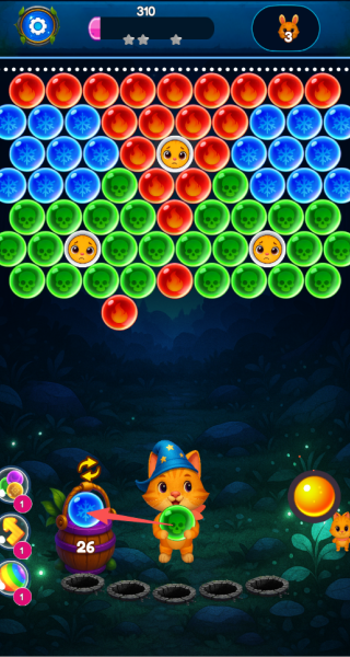 猫咪泡泡龙萌宠救援