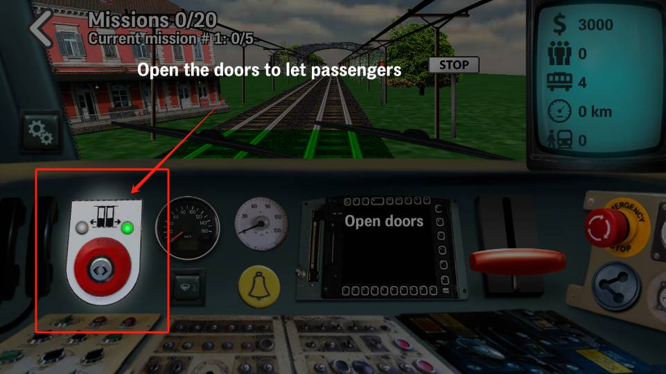 火车驾驶台模拟器