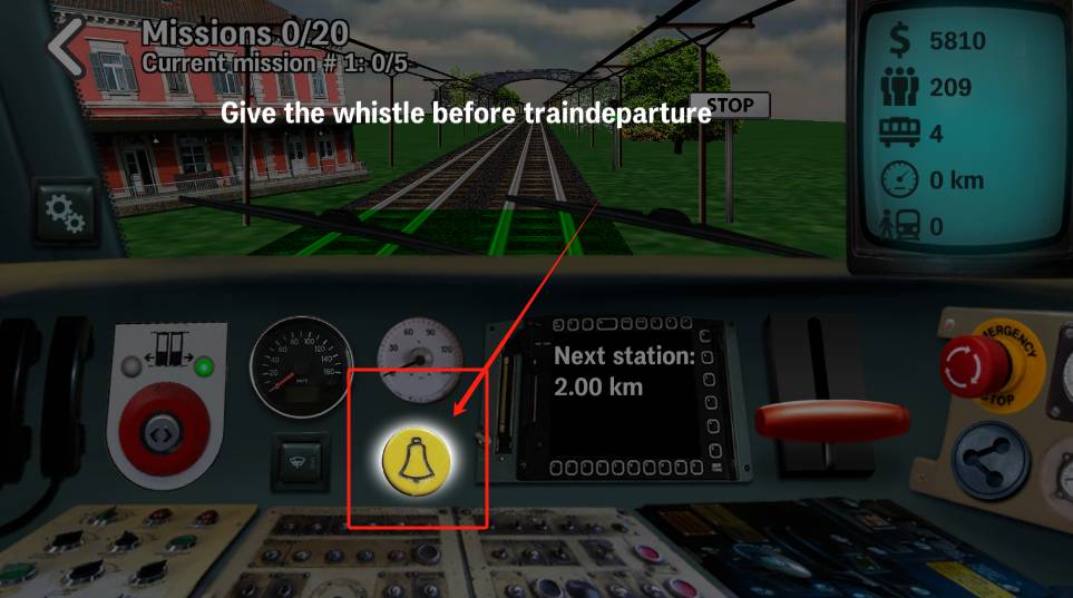 火车驾驶台模拟器
