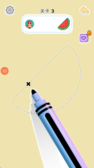 数字绘画彩色星球