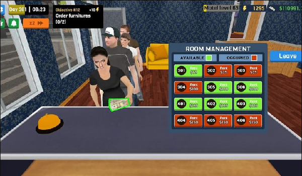 汽车旅馆管理模拟器