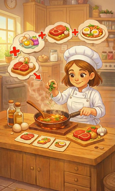 合并烹饪闲置餐厅1