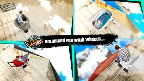 车轮上不可能的坡道2