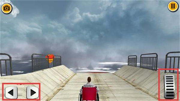 车轮上不可能的坡道