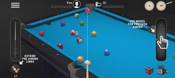逼真台球模拟器