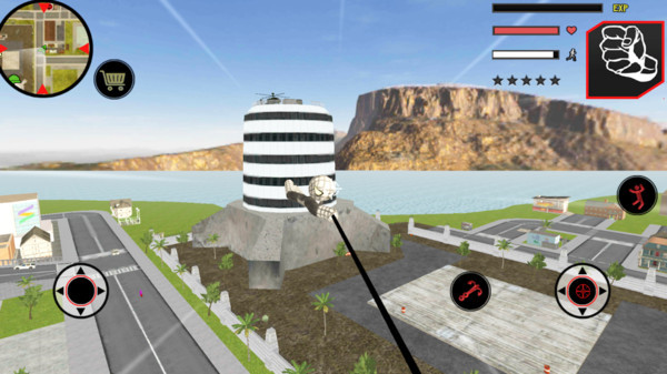 蜘蛛火柴人绳索英雄2中文版3