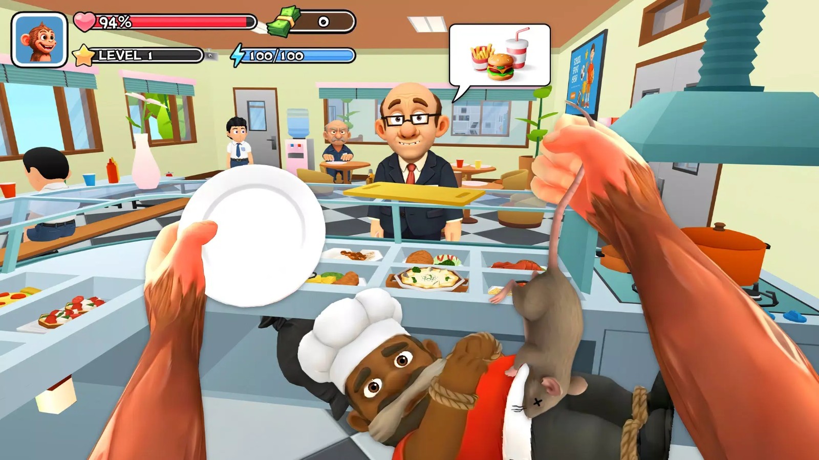 猴子学生校园恶作剧3