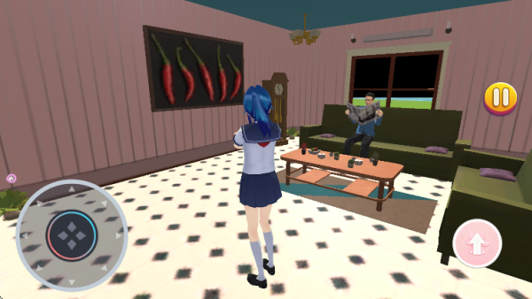 樱花校园跑酷作战