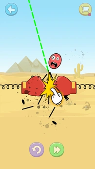 人偶狂摔火柴人猛击1