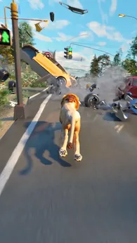 动物奔跑狂野赛跑3