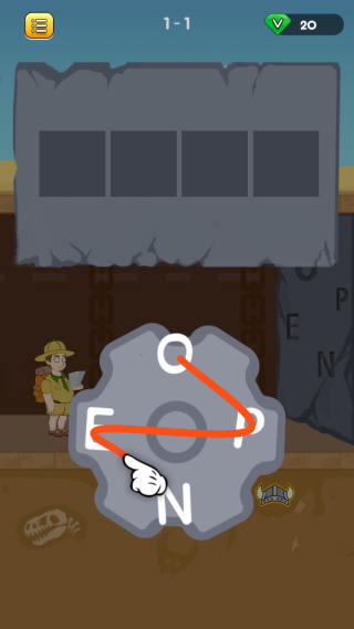 寻宝探险小游戏