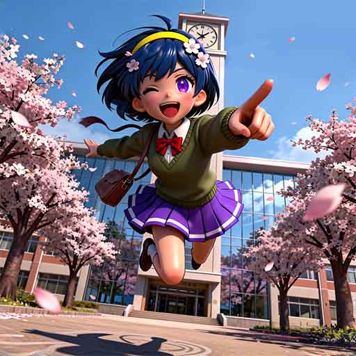 樱花高校花样少女