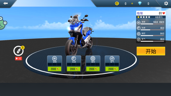 城市极速摩托车