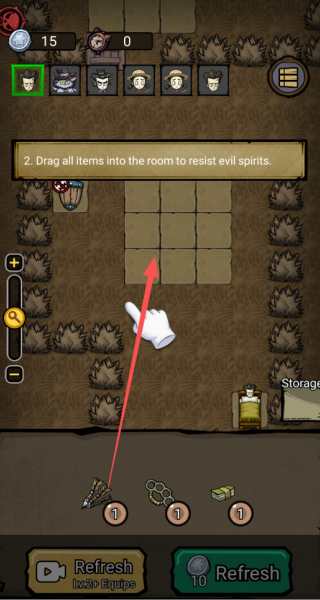 恐怖荒野背包防御