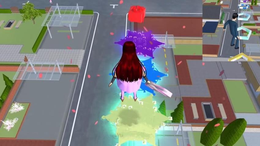 樱校跑酷躲避南瓜怪