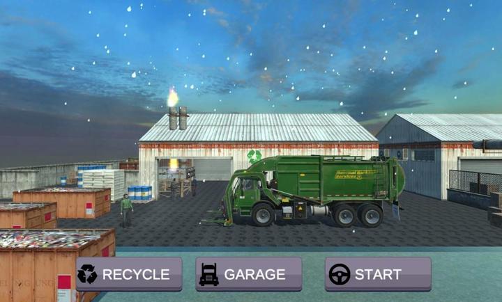 城市垃圾车司机2