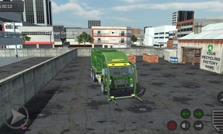 城市垃圾车司机3