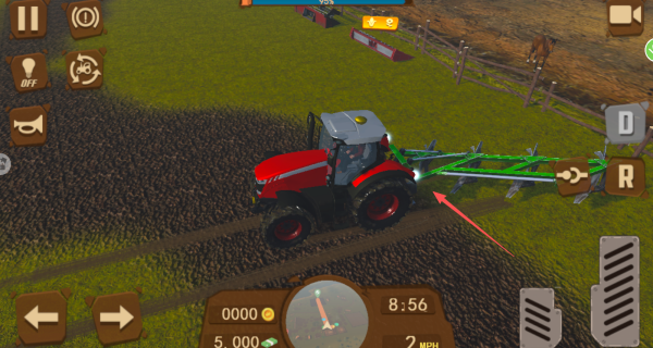 农场拖拉机驾驶模拟