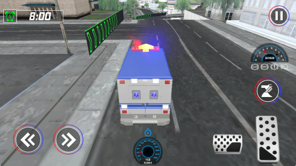 救护车极速飞驰