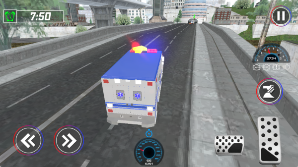 救护车极速飞驰