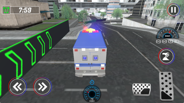 公路行驶模拟
