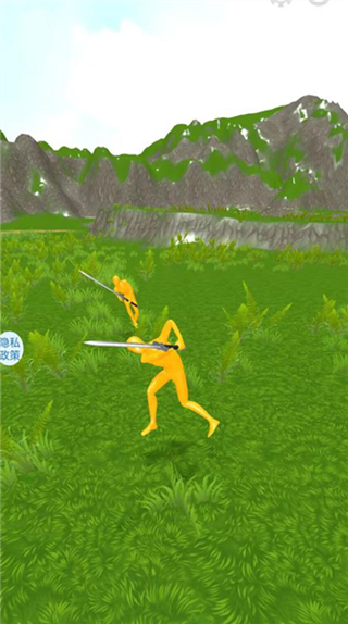 布偶刀片挥舞大宝剑