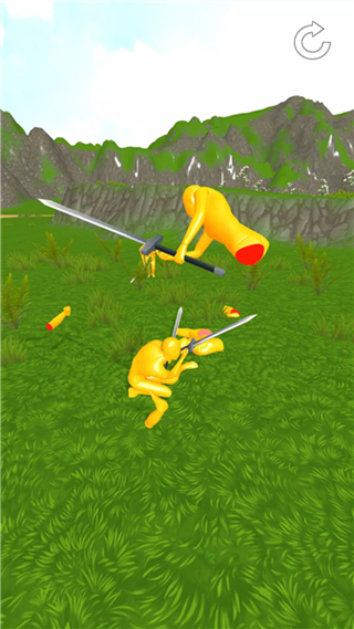 布偶刀片挥舞大宝剑