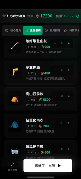 赛博徒步生死鳌太线3