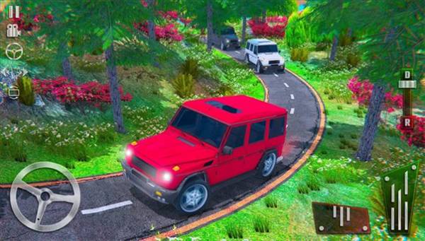 森林吉普车越野驾驶 Jeep driving offroad car game1