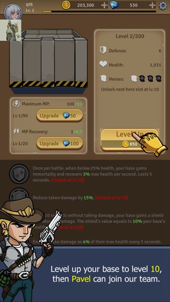 僵尸战争空闲防御内置功能菜单2