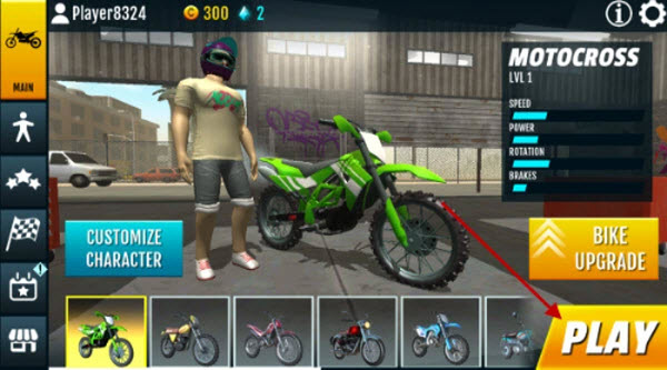 极限特技自行车