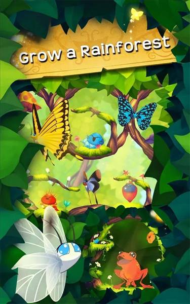 彩翼蝴蝶保护区无限货币宣传图