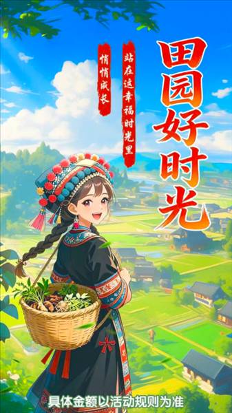 田园好时光赚钱游戏宣传图