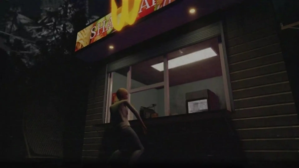 恐怖沙威玛异常小吃摊宣传图