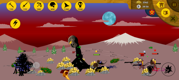 火柴人战争遗产3剑镰合空版宣传图