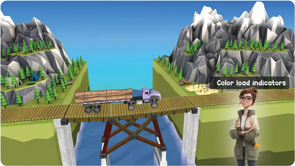 造桥模拟器破解版MOD菜单宣传图