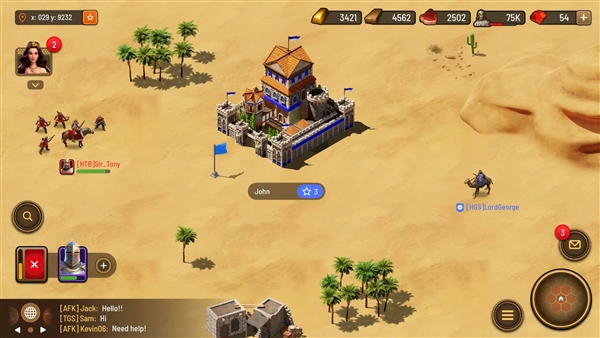 君主时代国际服手游宣传图