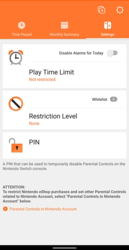 任天堂家长控制2