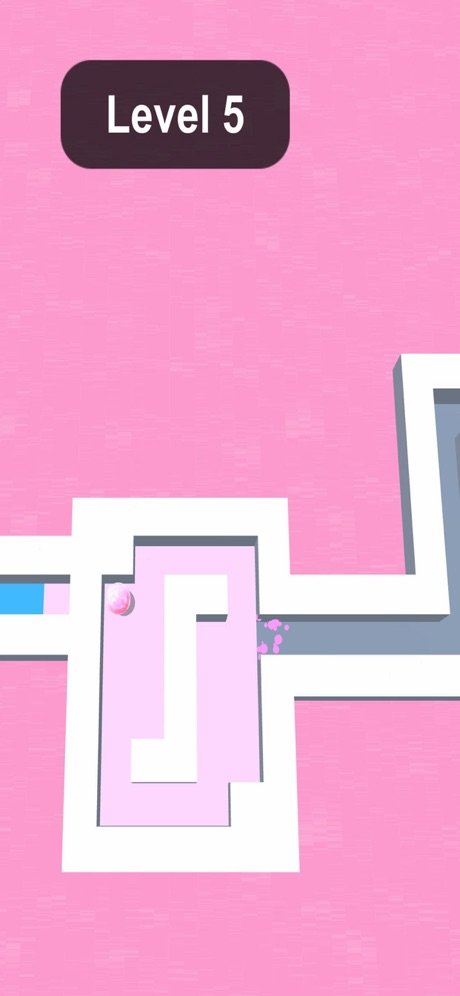 maze paint rolling ball2