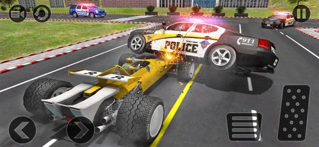 警察逃生车司机0