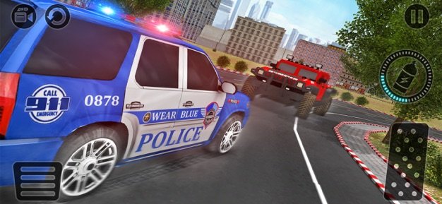 警察逃生车司机1