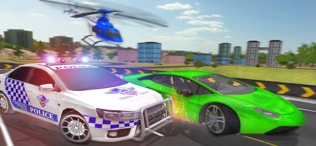 警察逃生车司机3