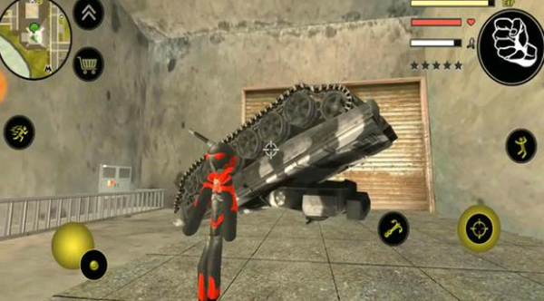 火柴人绳索英雄内置菜单版游戏