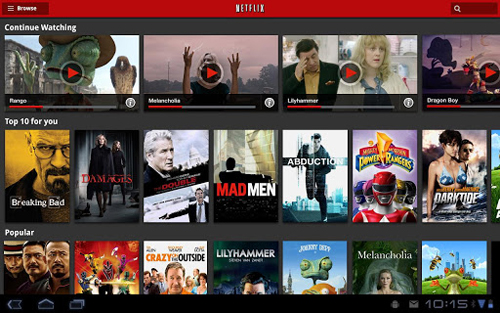 在线电影租赁Netflix安卓版4