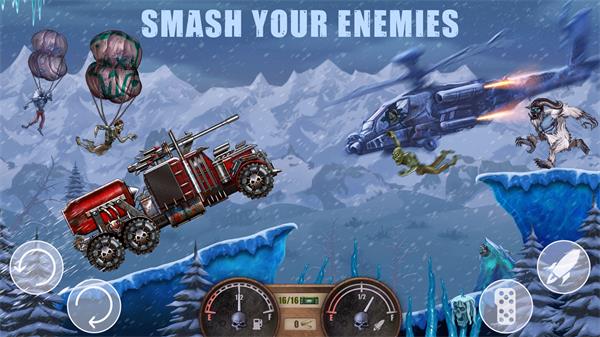 山地僵尸赛车游戏2