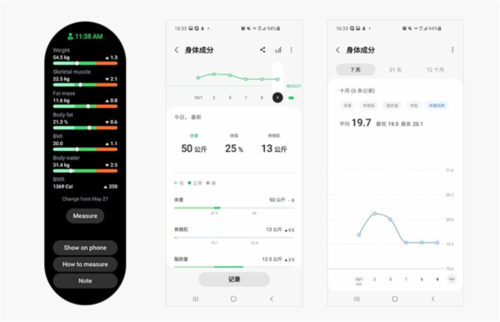 三星健康app身体成分查询指南4